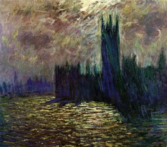 Claude Monet Houses of Parliament China oil painting art